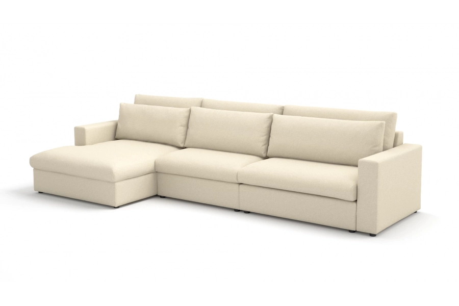 Model Portofino - Portofino longchair lewy + sofa 1,5 osobowa + sofa 1,5 osobowa